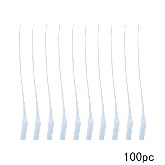 500pcs White Glue Tips - Plastic Glue Bottle Extender Fine Precision Applicator for Arts, Crafts, Hobby Adhesive Dispensers, 5.5mm x 12cm
