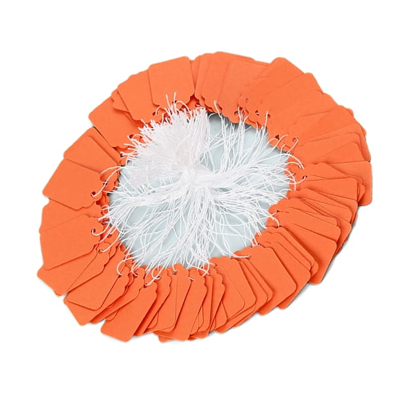 500pcs Writable Label Tagged 22x35mm Tagged with String Attached for Pricing Gift Jewelry Clothing