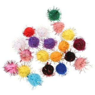 Buy Sparkle Pom-Pom Fur Balls - Pack of 12 Online - fredefy – Fredefy
