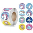 thumbnail image 1 of 500pcs/roll Cute Animals Seal Labels Sticker for Kids Box Decor 1 inch Stickers, 1 of 4