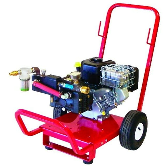 500psi Gas Hydrostatic Test Pump, Triple Diaphragm Honda - 10 GPM