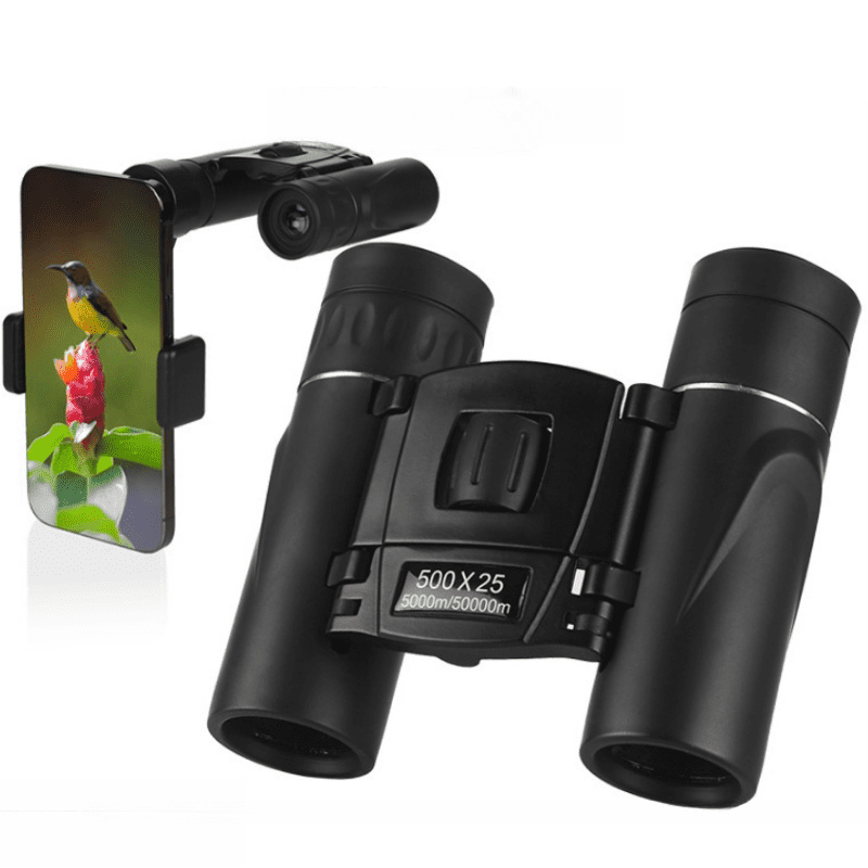 500x25 Zoom HD Telescope Professional BAK4 Powerful Binoculars Long Range Portable Monocular or Camping Tourism Outdoor