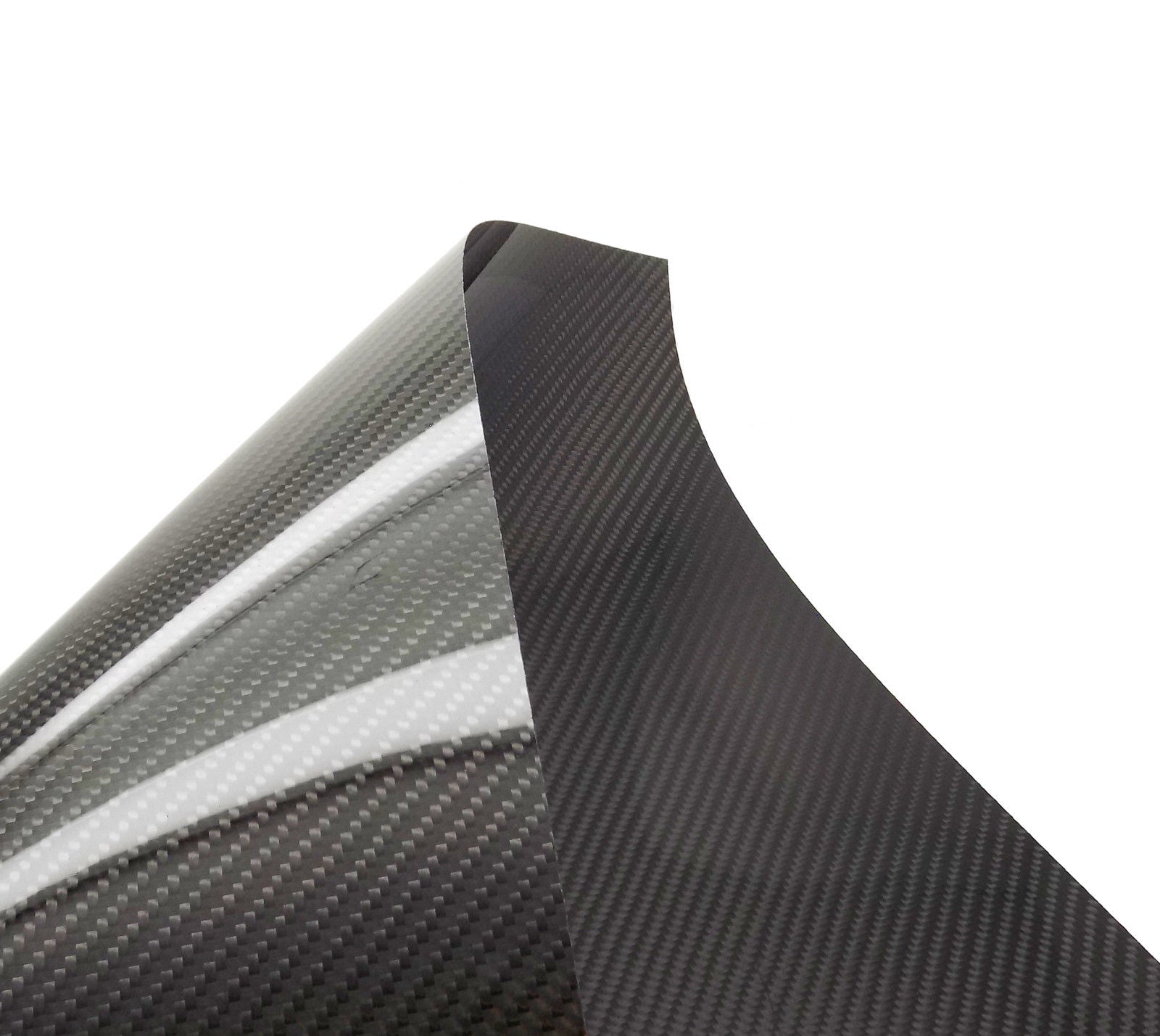 500x400x.3mm 3k Carbon Fiber Veneer Sheet Panel Twill Weave UltraHigh