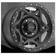thumbnail image 1 of 501-7873SB-01 17 x 8.5 Wheel with 5 on 5 Bolt Pattern & 4.79 Back Space, Satin Black, 1 of 1
