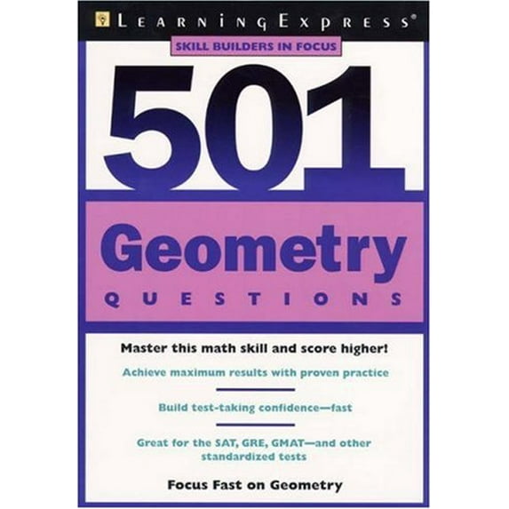 Pre-Owned 501 Geometry Questions & Answers (Paperback) 1576854256 9781576854259