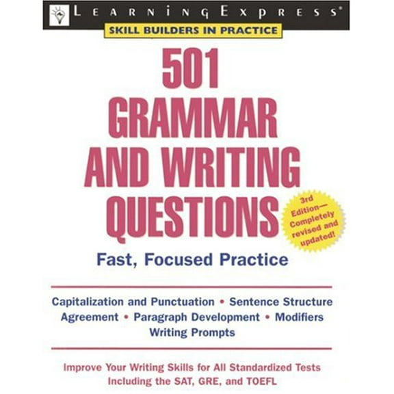 Pre-Owned 501 Grammar And Writing Questions (Learning Express) Paperback