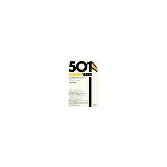 Pre-Owned Five Hundred One Spanish Verbs (Paperback) 0812043626 9780812043624