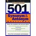 thumbnail image 1 of Pre-Owned 501 Synonym & Antonym Questions (501 Series) (Paperback) 157685423X 9781576854235, 1 of 1