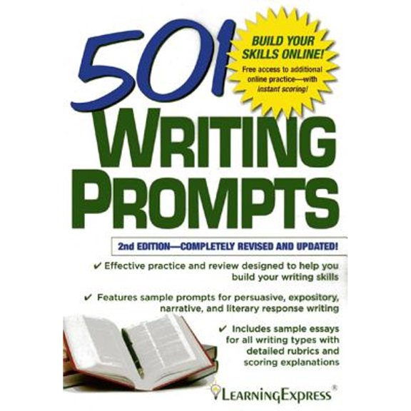 Pre-Owned 501 Writing Prompts (Paperback) 9781576859681