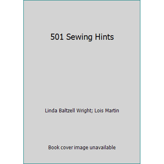 Pre-Owned 501 Sewing Hints (Hardcover) 0848714512 9780848714512