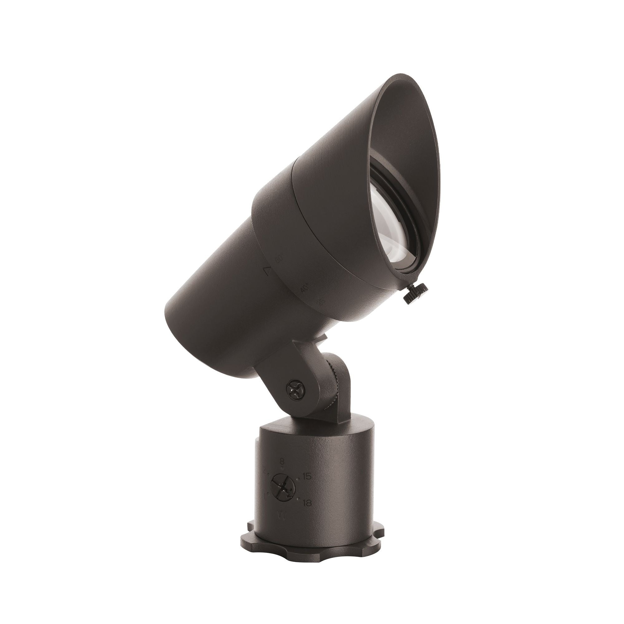 Bronze Adjustable Beam LED Landscape Spotlight