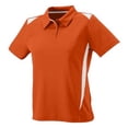thumbnail image 1 of 5013A Ladies Premier Sport Shirt - Orange & White, Large, 1 of 1