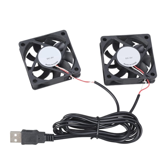 5015 USB 5V Plastic Cooling Fan 12.6CFM 30DBA For Computer Chassis 3D Printer Component Cooling