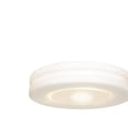 thumbnail image 1 of 50186-WH-OPL 10 in. Altum 1 Light White Flush Mount Ceiling Light in Incandescent with Opal Glass, 1 of 1