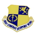 thumbnail image 1 of 501st Combat Support Wing Patch – Plastic Backing, 1 of 1