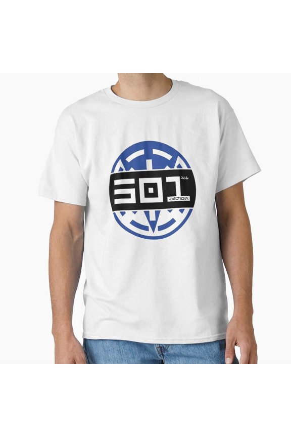 501st Legion Advanced Recon Elite Blue Infantry Crest T-Shirt