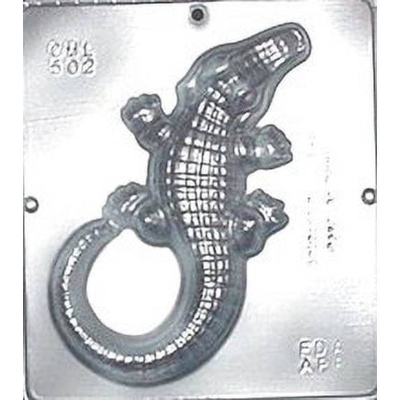 502 Aligator Chocolate Candy Mold