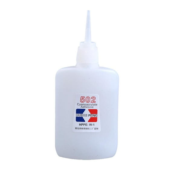 502 Super Glue, Instant Quick-Drying Special Glue, Strong Adhesive, Leather Rubber Metal Etc, Office Use, Easy to Use
