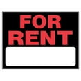 thumbnail image 1 of 5028234 FOR RENT SIGN 15""X19"" Hillman English Black For Rent Sign 15 in. H X 19 in. W, 1 of 1
