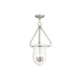 thumbnail image 1 of 50298-35-Livex Lighting-Canterbury - 4 Light Pendant-27 Inches Tall and 14 Inches Wide-Polished Nickel Finish    -Traditional Installation, 1 of 2