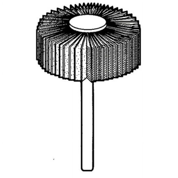 503 0.37 in. 120 Grit Flapwheel