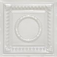 thumbnail image 1 of 503 - Tin Plated Drop-In Ceiling Tile in Eggshell White (24 Sq.ft/ Pack) - 6 Pieces, 1 of 7