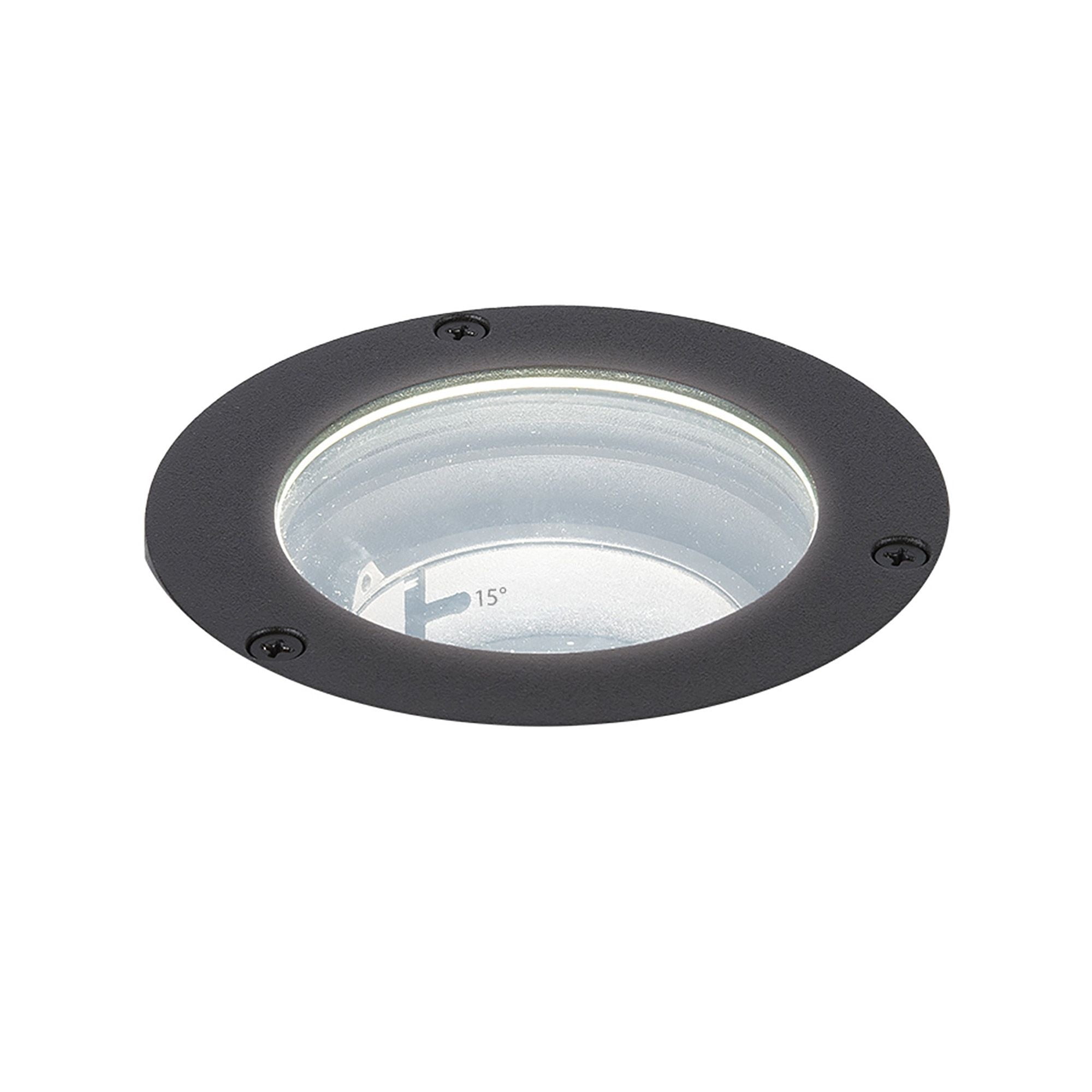 Bronze 3in LED Inground Well Light with Adjustable Beam