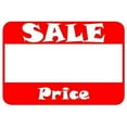 thumbnail image 1 of 504 Pcs Self Adhesive Sale Price Labels w/Clear Space for Marking Discounted Amount - Pricing for Merchandise & Product Tags - 1 5/8 x 1 1/8 inches 41 x 28mm Sale, 1 of 1