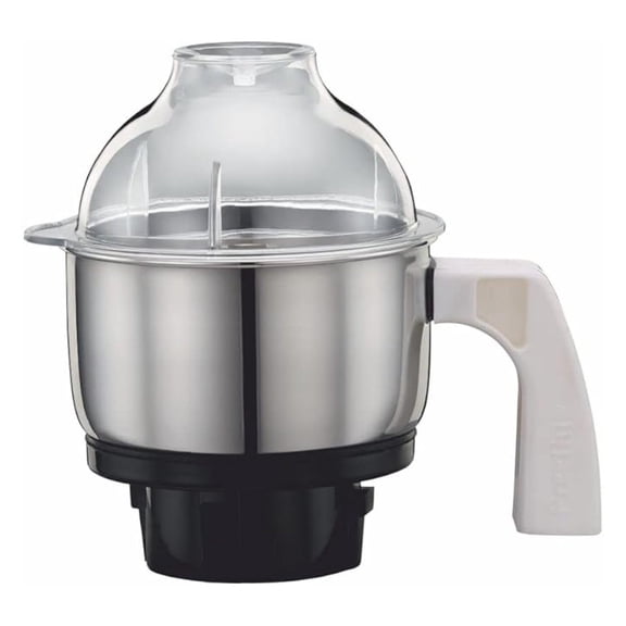 -504 Stainless Steel Genie Jar for Eco Twin, Plus/Chef Pro and Blue Leaf, 0.5-Liter, Silver