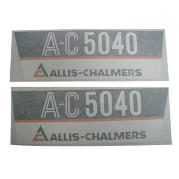 5040 Decal Set Side Panels Only Vinyl fits Allis Chalmers 5040