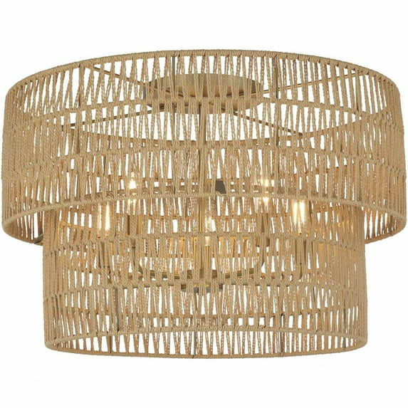 Minka Lavery - Bungalow Heaven - 5 Light Flush Mount-16.88 Inches Tall and 26