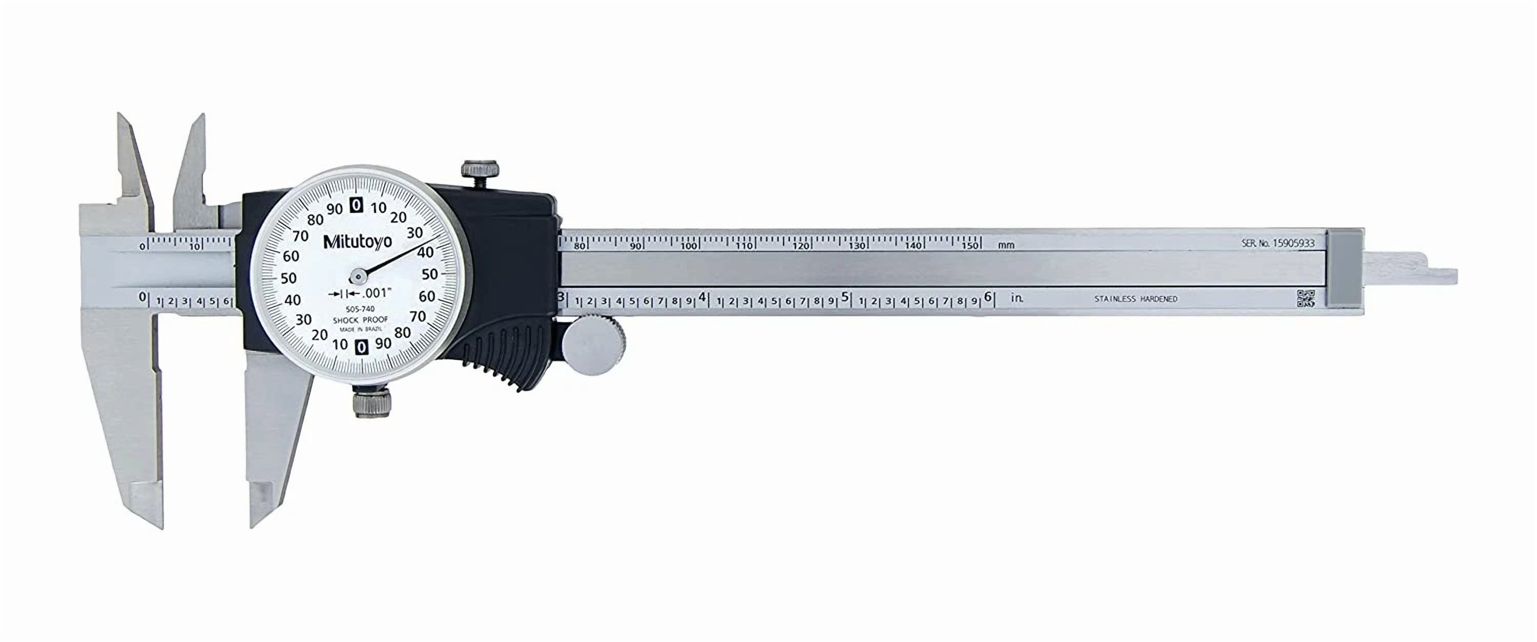 505-746 Mitutoyo Dial Caliper: 0-12″