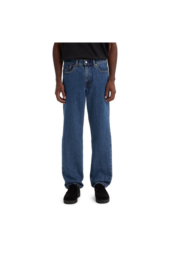 Men's Levi's® 505™ Regular Fit Jeans Color: Dark Stonewash Size: 29X32