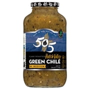 505 Southwestern Flame Roasted Hatch Valley Green Chile, Medium, 40 oz Glass Jar