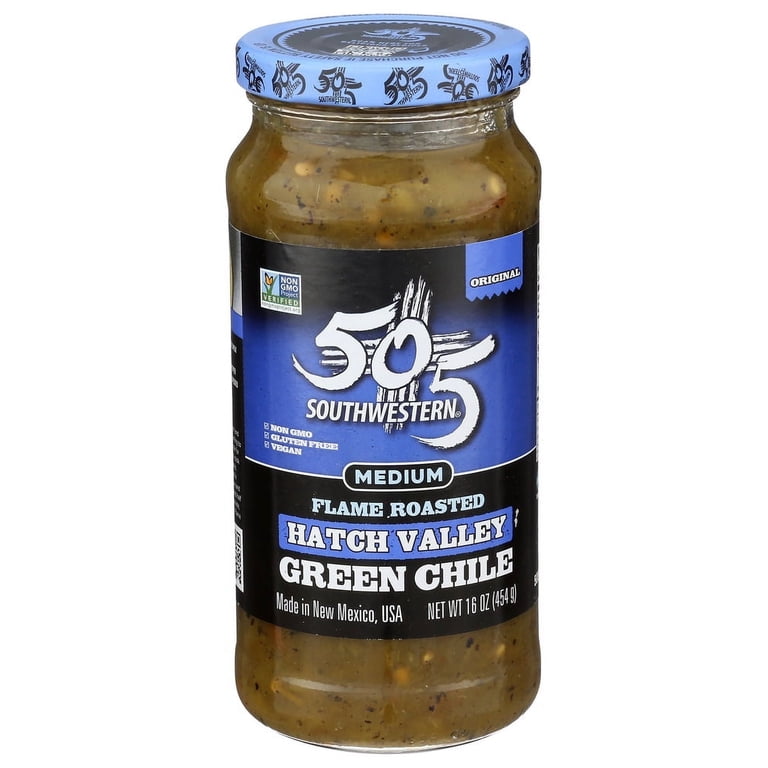 505 Southwestern Hatch Valley Medium Green Chile Salsa with