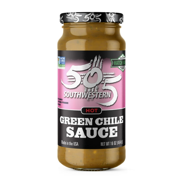 505 Southwestern Hatch Valley Green Chile Sauce (Hot) 16oz