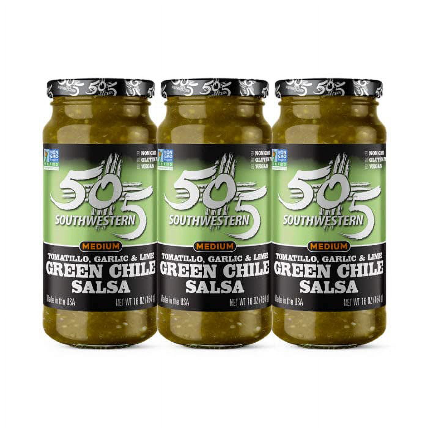 505 Southwestern Tomatillo Garlic with Lime, Salsa (316oz Value Pack)