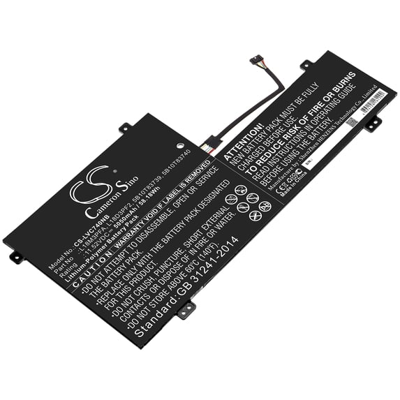 5050mAh 5B10T83740 L18M3PFA 5B10T83739 L18D3PF2 Battery for Lenovo YOGA C740-15 Yoga C740-15IML Yoga C740