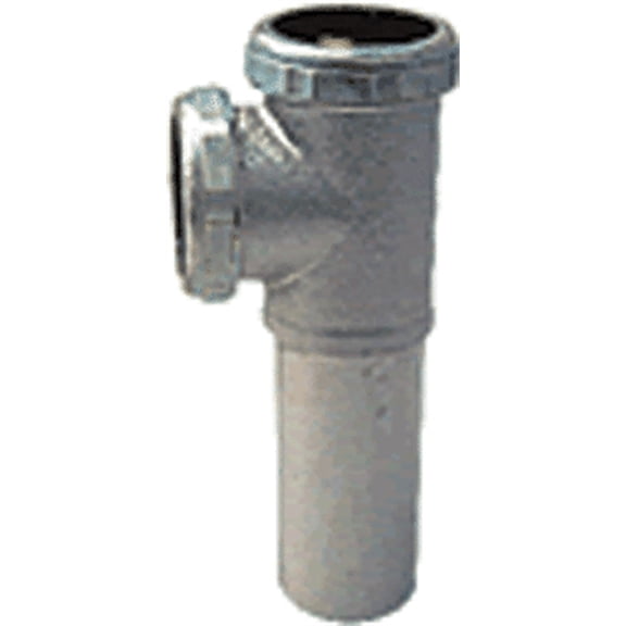 5056135 1-1/2" Chrome Plated Brass End Outlet Waste Tee Slip Connect 1/Crd
