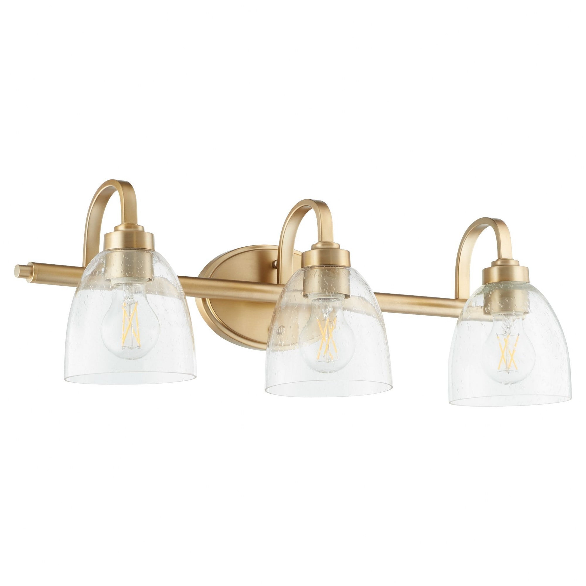 Reyes 3 - Light Aged Brass Brass Wall Sconce