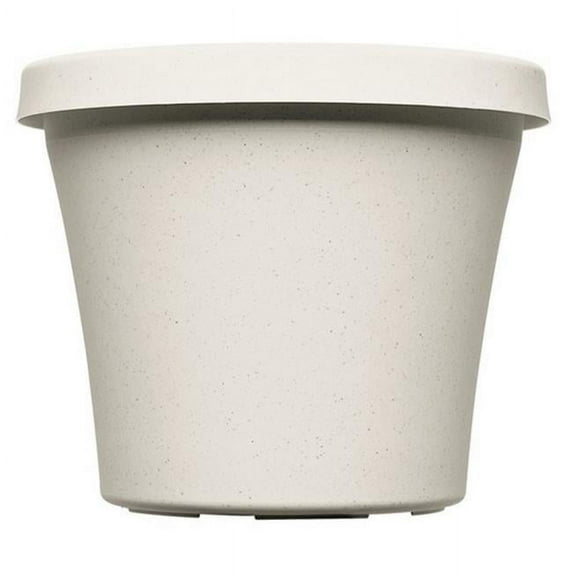 50612 12 in. Dia. 13.2 x 10.7 x 13.2 in. Resin Pepperstone Terrapot