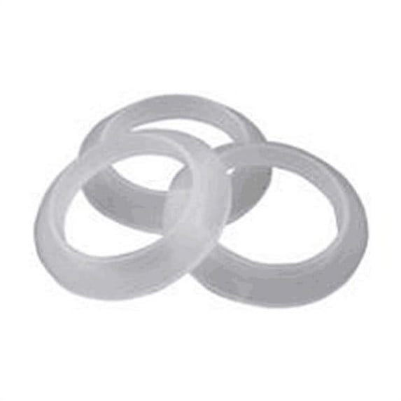 5066506 1-1/2" Polyethylene Flanged Tail Piece Washers 3/Crd