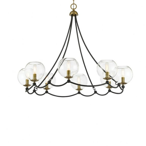5067-726-Minka Lavery-Kearney Park - 8 Light Chandelier-28.75 Inches Tall and 35 Inches Wide