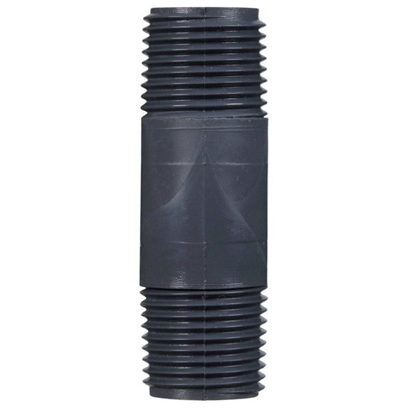 BK Products  Schedule 80  1-1/2 in. MPT   PVC  3 in. Nipple
