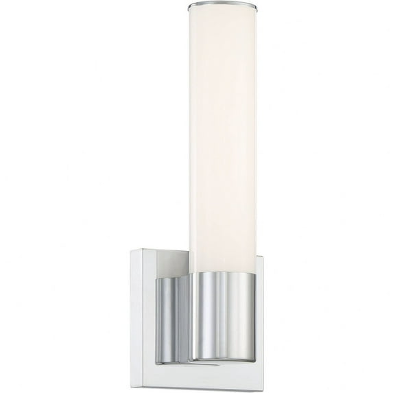 5071-77-L-Minka Lavery-Vantage - 16W 1 LED Round Wall Sconce-14 Inches Tall and 5 Inches Wide-Chrome Finish