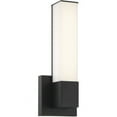 thumbnail image 1 of 5072-66A-L-Minka Lavery-Vantage - 16W 1 LED Square Wall Sconce-14 Inches Tall and 5 Inches Wide-Coal Finish, 1 of 7