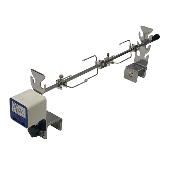 5078 Rotisserie Kit Universal Replacement Quick Install Spit Grill DC 5V AAA battery Motor Chicken Fork