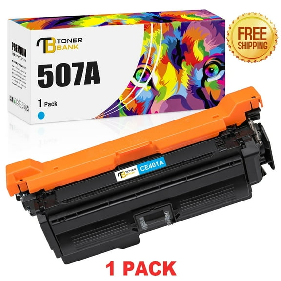 507A 507X Toner Cartridge Compatible for HP 507A 507X CE400A CE401A CE402A CE403a CE400X Enterprise M551 M551n M551dn M551xh M570dn M570dw M575f 575c Printer (Cyan, 1-Pack)