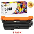 thumbnail image 1 of 507A 507X Toner Cartridge 507A 507X CE400A CE401A CE402A CE403a CE400X Enterprise M551 M551n M551dn M551xh M570dn M570dw M575f 575c Printer (Black, 1-Pack), 1 of 8