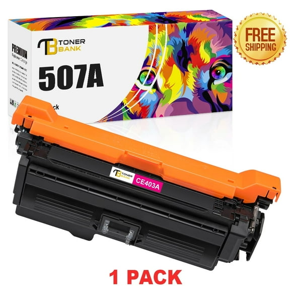 507A 507X Toner Cartridge Compatible for HP 507A 507X CE400A CE401A CE402A CE403a CE400X Enterprise M551 M551n M551dn M551xh M570dn M570dw M575f 575c Printer (Magenta, 1-Pack)